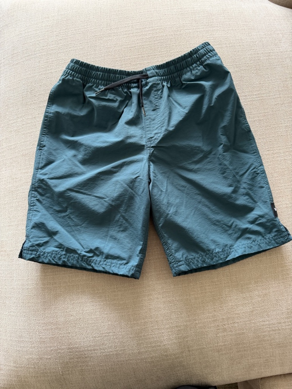 Vans Youth’s Teal Drawstring Casual Swim Shorts